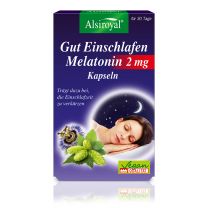 Alsiroyal Gut Einschlafen Melatonin 2 mg, 30 Kapseln 12g
