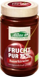 Allos Frucht Pur 75% Sauerkirsche 250g