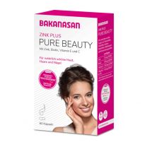 Bakanasan Pure Beauty Zink Plus 60 Kps.