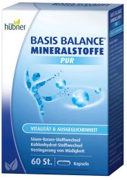 Hübner BASIS BALANCE® MINERALSTOFFE PUR Kapseln 60 St. 58g