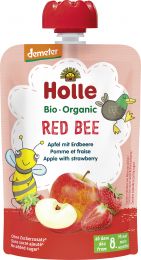 Holle Red Bee - Apfel mit Erdbeere 100g