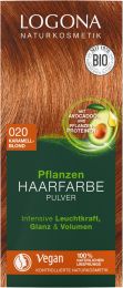 Logona Pflanzen Haarfarbe Pulver 020 karamellblond 100g