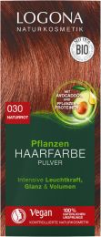 Logona Pflanzen Haarfarbe Pulver 030 naturrot 100g