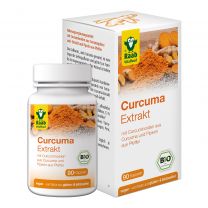 Raab Vitalfood BIO Curcuma Extrakt 90 Kapseln à 500 mg 45g