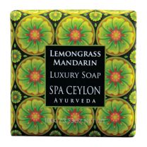 Spa Ceylon Ayurveda Lemongrass Mandarine Luxus Seife 100g