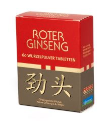 KGV Roter Ginseng - Wurzelpulver Tabletten 60Stk